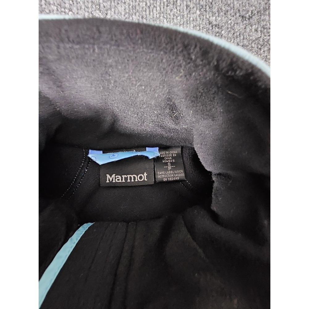 Marmot Jacket Womens Small Blue Full Zip Softshell Outdoor Hiking Athletic Coat - Picture 4 of 9